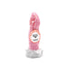 Kiotos Monstar - Dildo Beast 24 - 21 x 6 cm - Roze/Grijs/Wit-Erotiekvoordeel.nl