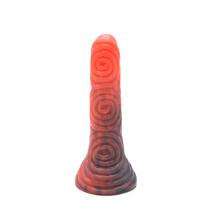 Kiotos Monstar - Dildo Beast 41 - 21 x 4.3 cm - Rood/Roze/Groen-Erotiekvoordeel.nl