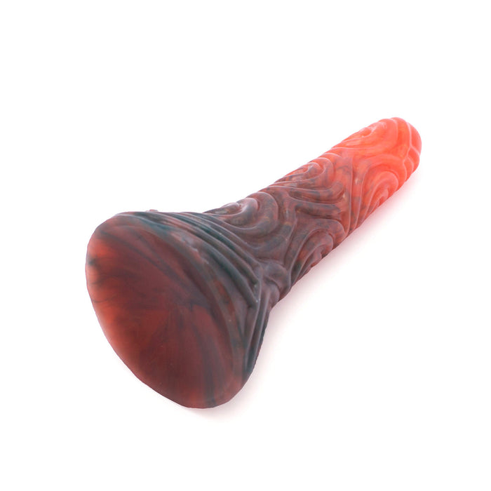 Kiotos Monstar - Dildo Beast 41 - 21 x 4.3 cm - Rood/Roze/Groen-Erotiekvoordeel.nl