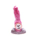 Kiotos Monstar - Dildo Beast 43 - 22 x 7 cm - Rood/Wit/Zwart-Erotiekvoordeel.nl