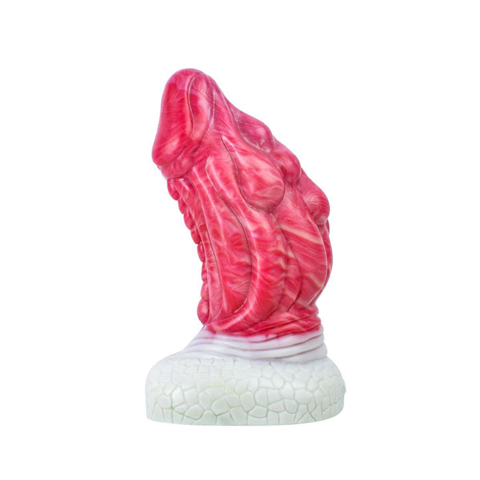 Kiotos Monstar Dildo Beast Nr. 78 Caraxes - Roze/Wit/Grijs-Erotiekvoordeel.nl