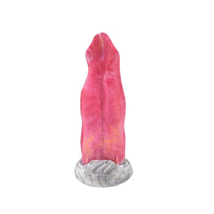 Kiotos Monstar Dildo Beast Nr. 79 Shrykos - Roze/Grijs/Wit-Erotiekvoordeel.nl