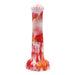 Kiotos Monstar - Dildo Beast Paardenlul - 27 x 5.5 cm - Tie Dye Oranje/Wit/Rood-Erotiekvoordeel.nl