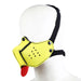 Kiotos - Neopreen Puppy Dog Gag/Mondmasker - Geel-Erotiekvoordeel.nl