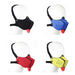 Kiotos - Neopreen Puppy Dog Gag/Mondmasker - Rood-Erotiekvoordeel.nl