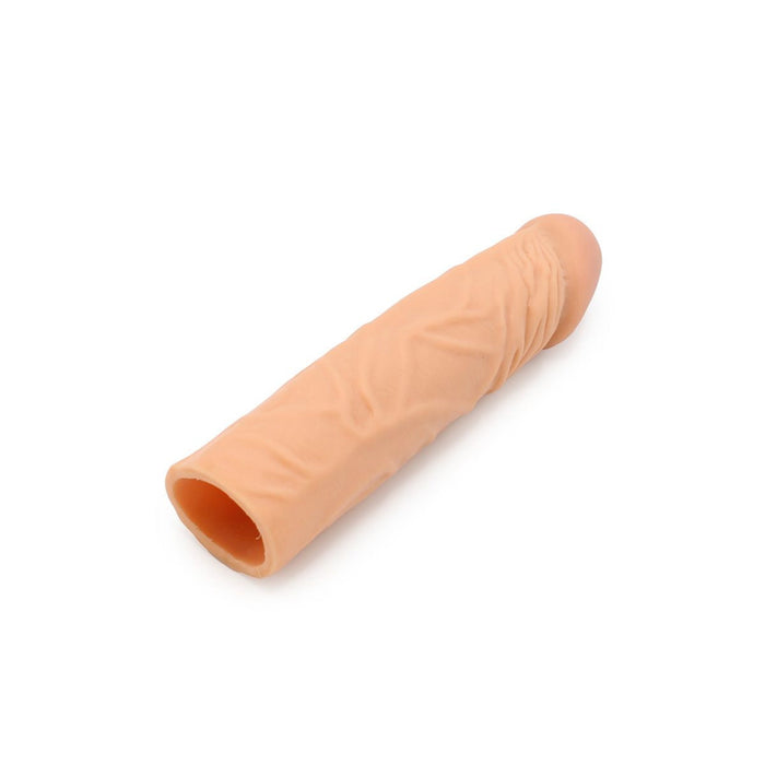 Kiotos - Penis Sleeve van 18.5 cm - Realistische sensatie - TPE - Lichte Huidskleur-Erotiekvoordeel.nl