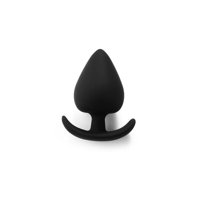 Kiotos - Siliconen Anker Buttplug Set - 4 Stuks - Zwart-Erotiekvoordeel.nl