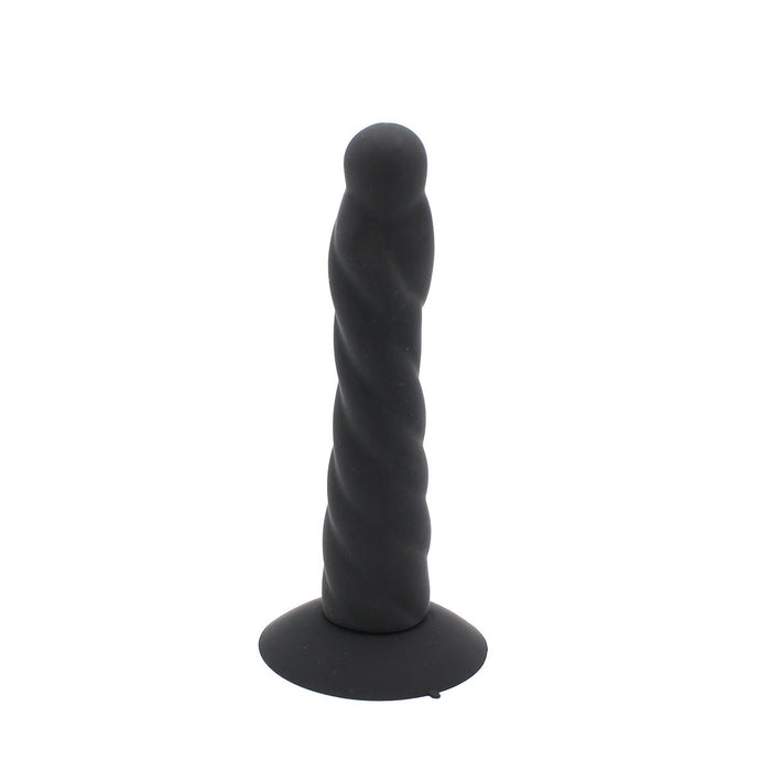 Kiotos - Siliconen Dildo Nr. 4 Met Zuignap & geschikt Voor strap-ons - Zwart-Erotiekvoordeel.nl