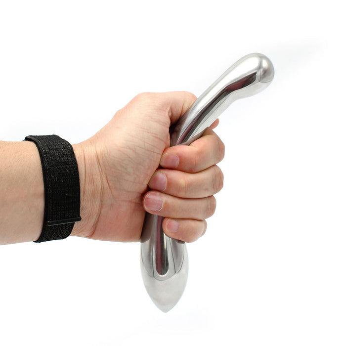 Kiotos Steel - Curve Steel Dildo Smooth - Gladde Dildo met Verdikkingen - RVS-Erotiekvoordeel.nl