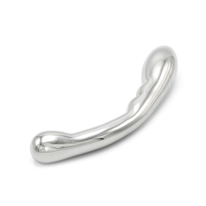 Kiotos Steel - Curve Steel Dildo Smooth - Gladde Dildo met Verdikkingen - RVS-Erotiekvoordeel.nl