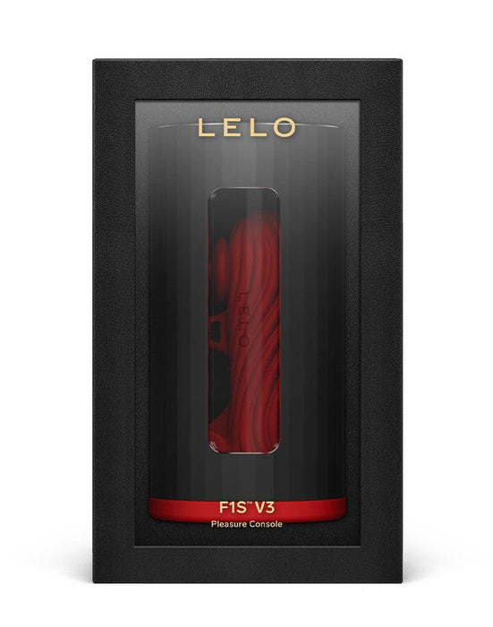 LELO - F1S V3 - Interactieve Masturbator met App Control - Rood/Zwart-Erotiekvoordeel.nl