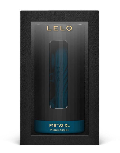 LELO - F1S V3 XL - Interactieve Masturbator met App Control - Blauw/Zwart-Erotiekvoordeel.nl