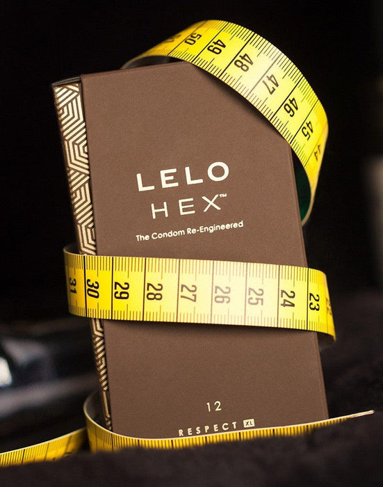 LELO - HEX XL Respect Condooms-Erotiekvoordeel.nl