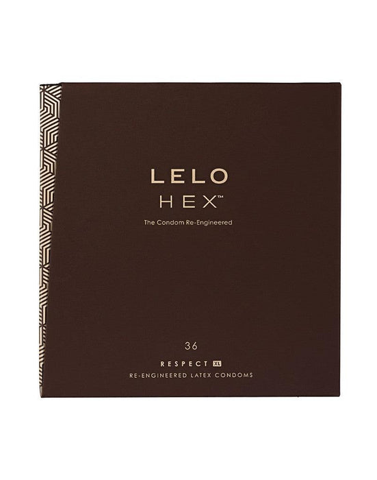 LELO - HEX XL Respect Condooms-Erotiekvoordeel.nl