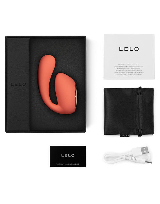 LELO - Ida Wave - dual stimulation Vibrator Met wave motion technologie En App Control - koraal-Erotiekvoordeel.nl