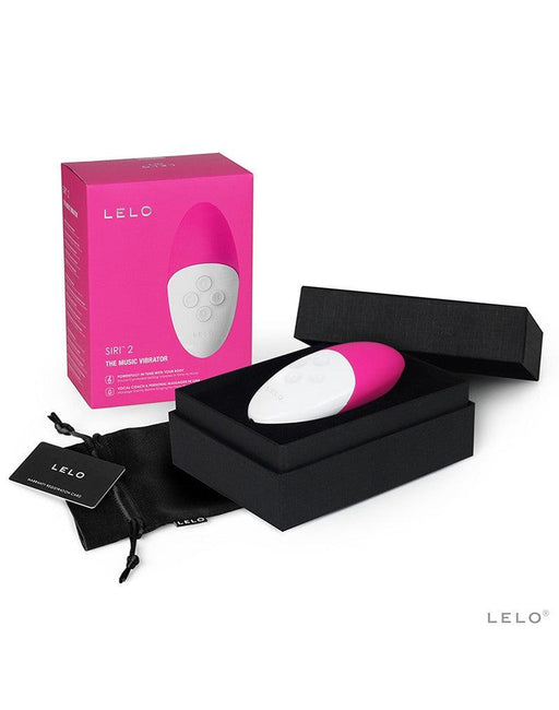 LELO - Siri 2 - Vibrator reageert op geluid En muziek - Rood-Erotiekvoordeel.nl