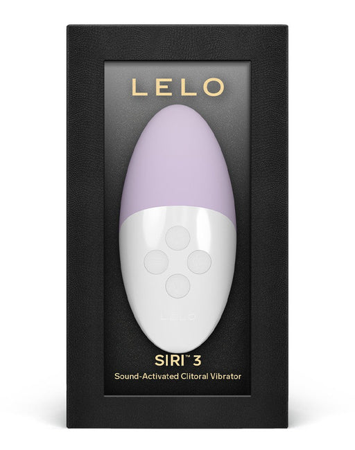 LELO - Siri 3 - Pulse Play Vibrator - Reageert op Geluid en Muziek - Lila-Erotiekvoordeel.nl