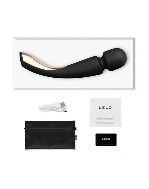 LELO - Smart Wand 2 - Wand Vibrator - Zwart-Erotiekvoordeel.nl