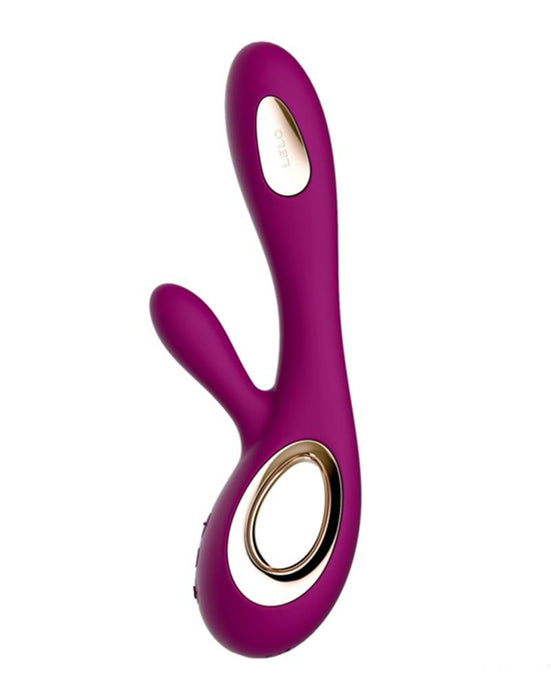 LELO - Soraya Wave rabbit Vibrator - Diep Roze-Erotiekvoordeel.nl