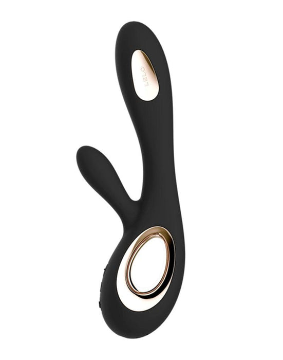 LELO - Soraya Wave rabbit Vibrator - Zwart-Erotiekvoordeel.nl