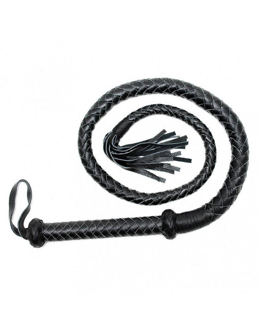 Rimba - Lange Bullwhip 200 cm - Zwart-Erotiekvoordeel.nl