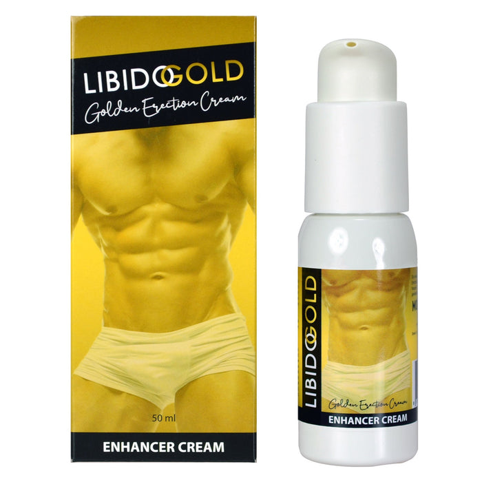 Libido Gold - Golden Erection Cream - 50 ml-Erotiekvoordeel.nl