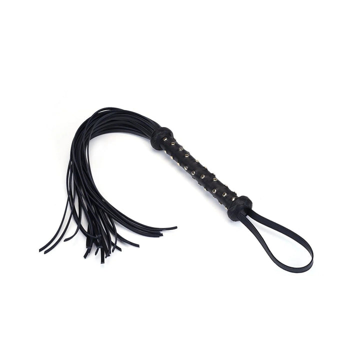 Liebe Seele - Dark Secret Luxe lederen Flogger - exclusief En handgemaakt In Japan-Erotiekvoordeel.nl