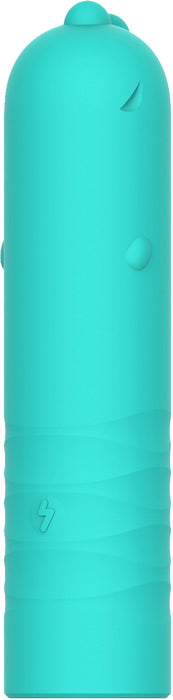 Limitless - BV1 - Bullet Vibrator met Ribbels voor Extra Stimulatie - Turquoise-Erotiekvoordeel.nl