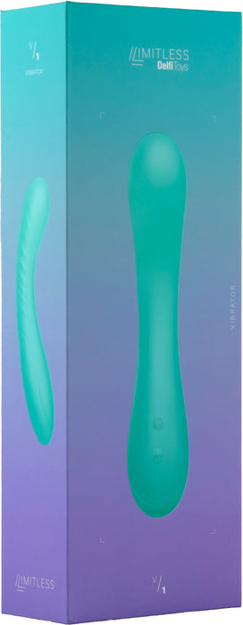 Limitless - V1 - Vibrator - Turquoise-Erotiekvoordeel.nl