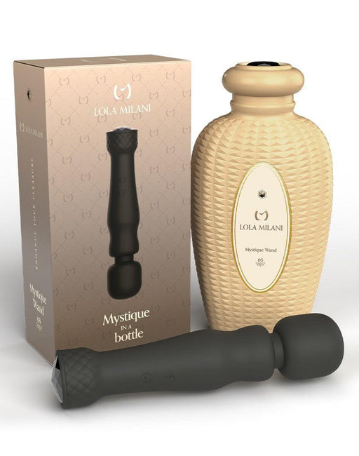 Lola Milani - Mystique in a Bottle - Wand Vibrator - Zwart-Erotiekvoordeel.nl