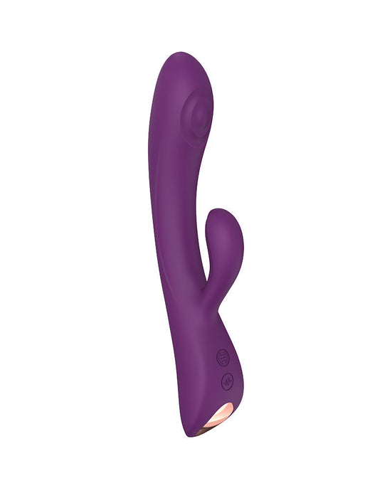 Love to Love - Bunny & Clyde - Rabbit Vibrator Met Tapping Functie - Paars-Erotiekvoordeel.nl