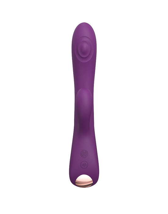 Love to Love - Bunny & Clyde - Rabbit Vibrator Met Tapping Functie - Paars-Erotiekvoordeel.nl