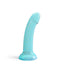 Love to Love - Dildo - Dildoll Nightfall - Buigbaar - Siliconen - Blauw Met Gouden Glitterende Sterren-Erotiekvoordeel.nl