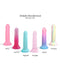 Love to Love - Dildo - Dildoll Starlight - Buigbaar - Siliconen - Met Gouden Glitterende Sterren - Roze-Erotiekvoordeel.nl