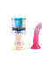 Love to Love - Dildo - Dildoll Sunrise - Buigbaar - Siliconen - Met Glitters - Roze-Erotiekvoordeel.nl