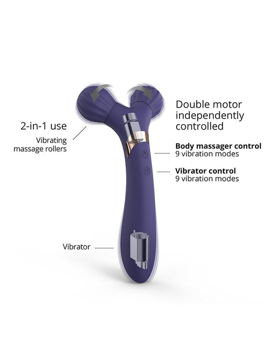 Love to Love - FIREBALL Body Massager & Vibrator - indigo-Erotiekvoordeel.nl