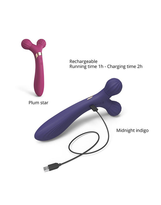 Love to Love - FIREBALL Body Massager & Vibrator - indigo-Erotiekvoordeel.nl