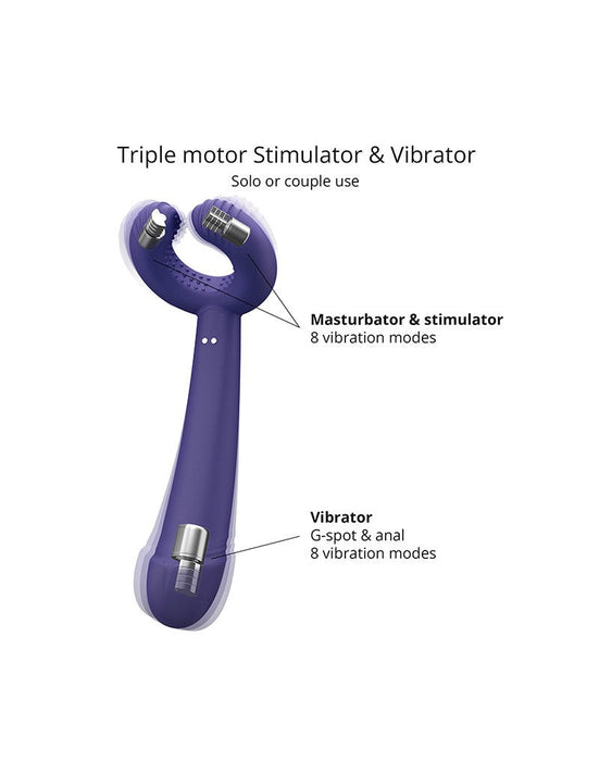 Love to Love - Multi Vibrator Please Me - Paars-Erotiekvoordeel.nl