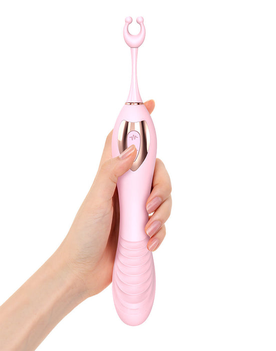 Love to Love - Ô Mega Pinpoint Vibrator èn G-spot Vibrator - Roze-Erotiekvoordeel.nl