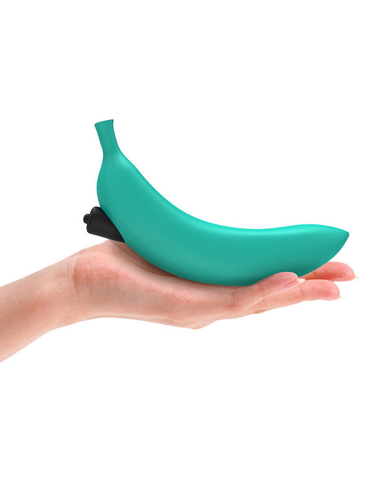 Love to Love - Oh Oui Banaan Vibrator - Turquoise-Erotiekvoordeel.nl