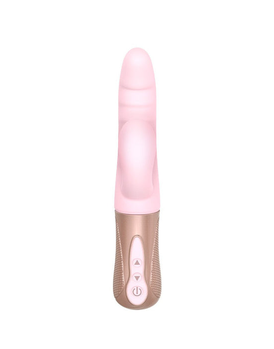 Love to Love - Sassy Bunny - Rabbit Vibrator met Tapping Functie - Lichtroze-Erotiekvoordeel.nl