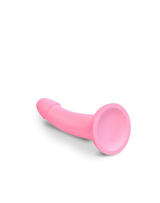 Love to Love - Siliconen Dildo Glitzy - Roze Glitters-Erotiekvoordeel.nl