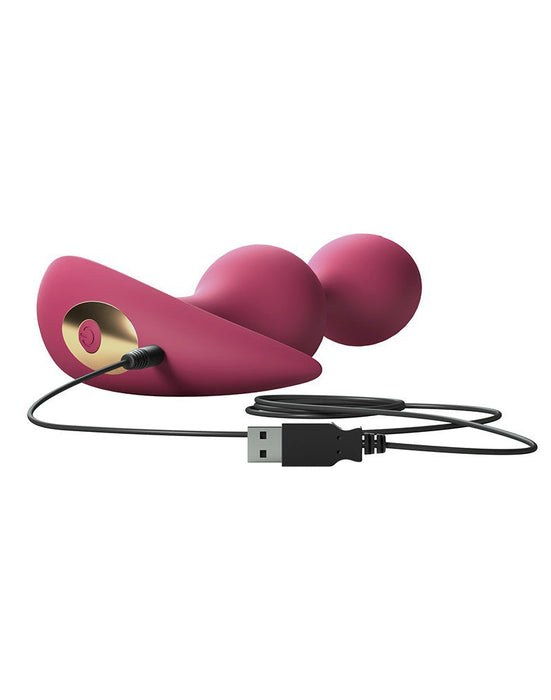 Love to Love - Twinny Bud - Buigbare Vibrerende Buttplug - Roze-Erotiekvoordeel.nl