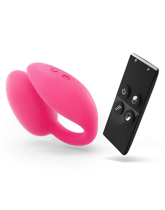 Love to Love - Wonderlove - Partner Vibrator Met 2 Motoren En Afstandsbediening - Roze-Erotiekvoordeel.nl