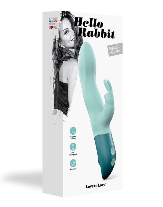 Love to Love - Hello Rabbit - Tarzan Vibrator - mintgroen-Erotiekvoordeel.nl