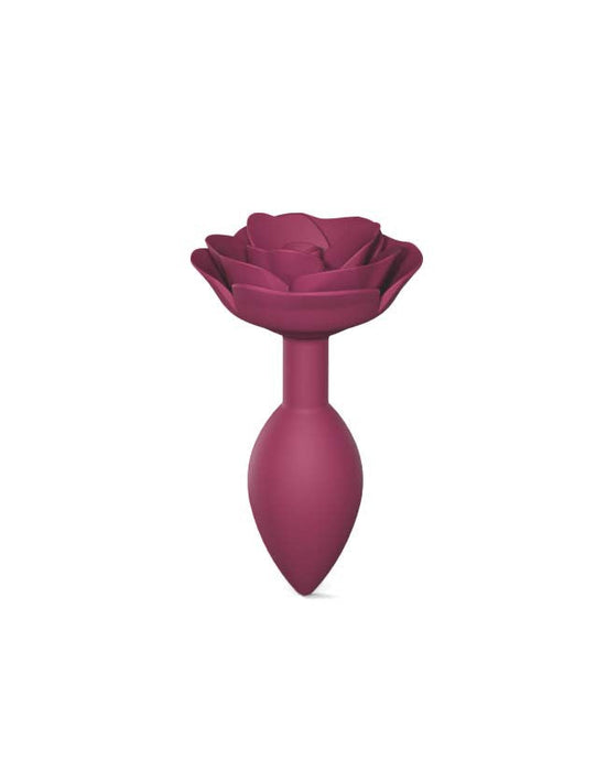 Love to Love - Open Roos Buttplug - Maat M - Rood-Erotiekvoordeel.nl