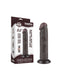 LoveToy - Dildo Met Sliding Skin Technologie - 20 cm x Ø 3,8 cm - Bruin-Erotiekvoordeel.nl