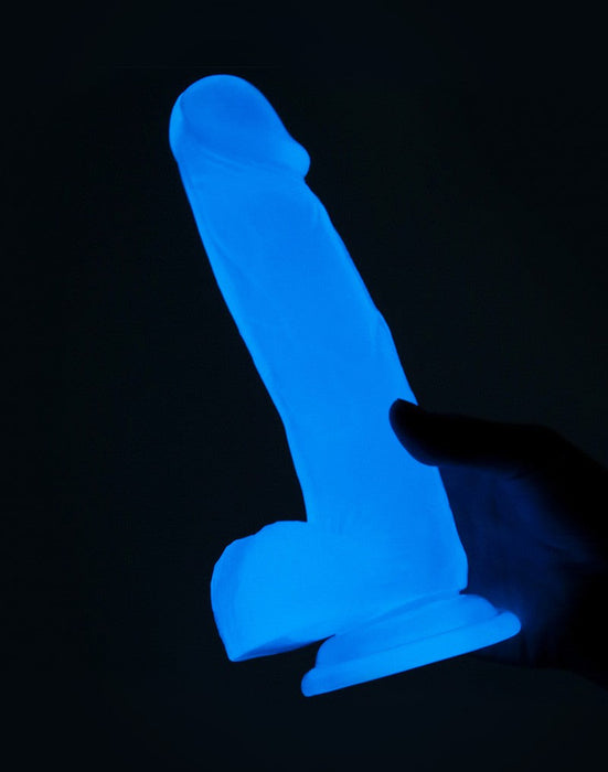 Lovetoy - Dildo 19 cm - Lumino Play - Glow In The Dark-Erotiekvoordeel.nl