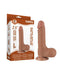 Lovetoy - Dildo Met Sliding Skin Technologie - 19.5 x 3.7 cm - Verwijderbare Zuignap - Medium Huidskleur-Erotiekvoordeel.nl