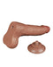 Lovetoy - Dildo Met Sliding Skin Technologie - 22 x 4.3 cm - Verwijderbare Zuignap - Medium Huidskleur-Erotiekvoordeel.nl